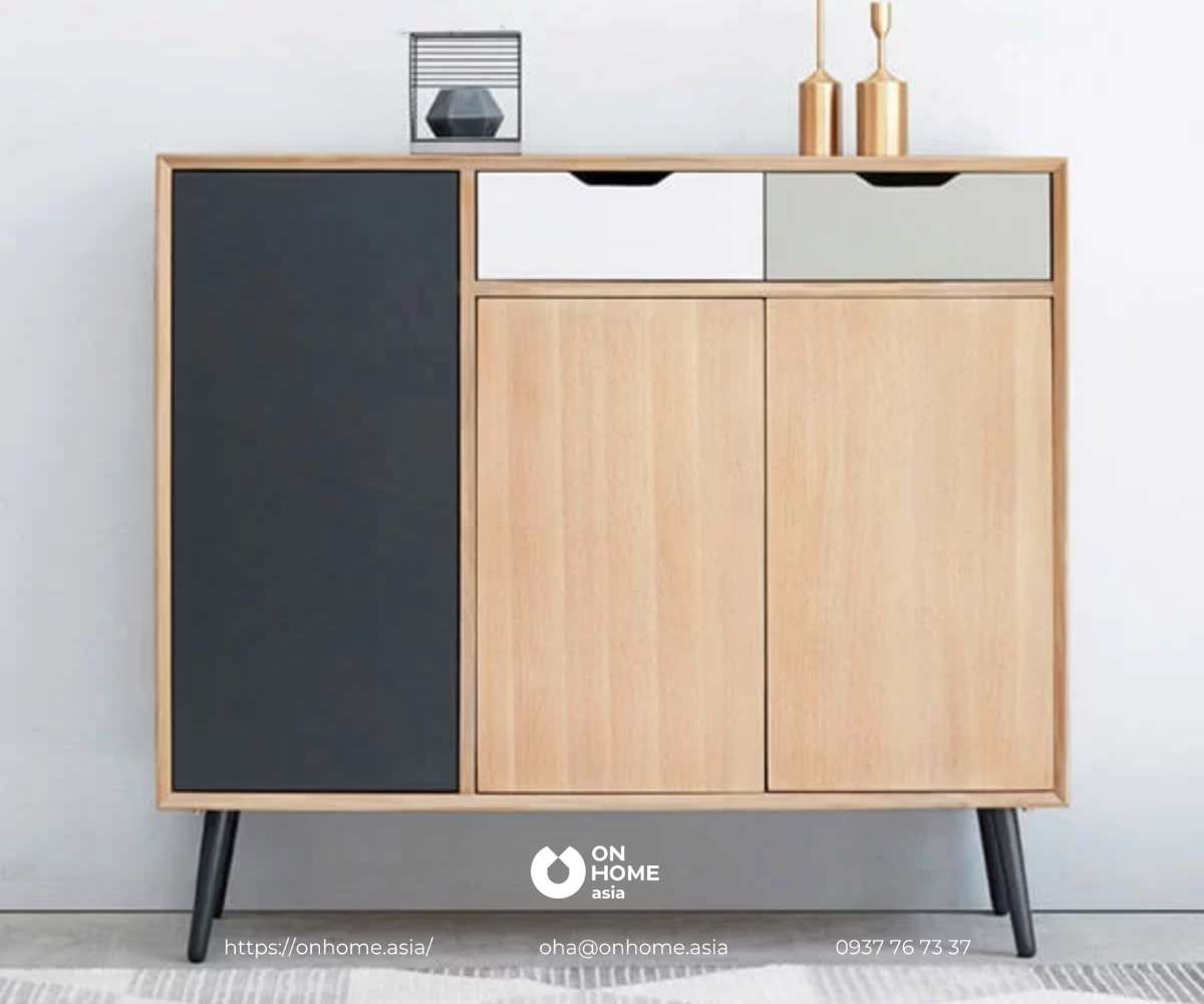 Tủ giày dép gỗ công nghiệp