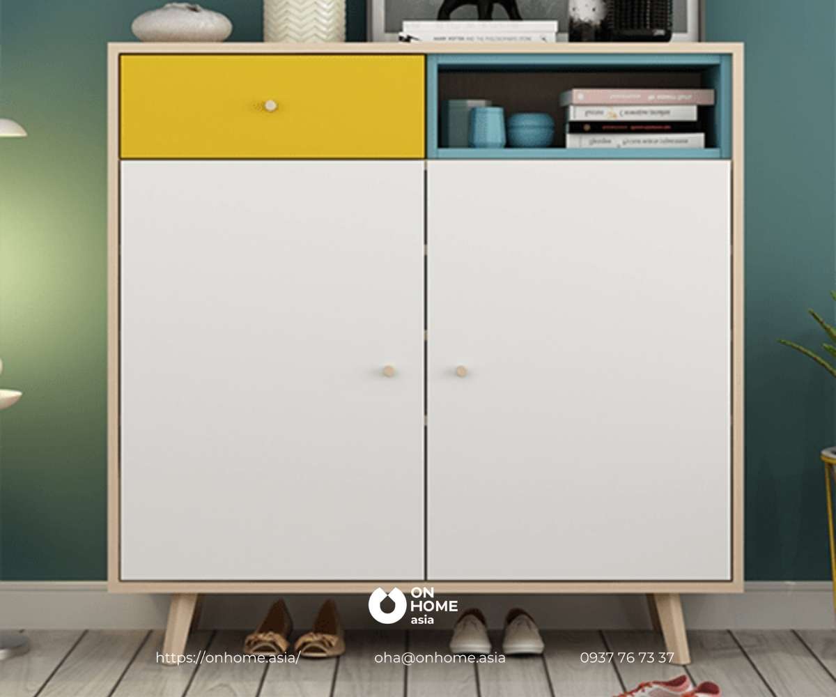 Tủ đựng giày dép phong cách hiện đại