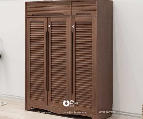Kệ tủ giày dép bằng gỗ 