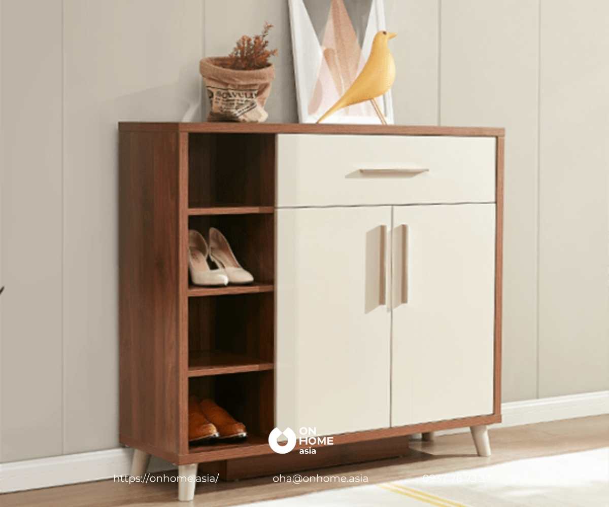Tủ giày gỗ sở hữu những ưu điểm vượt trội