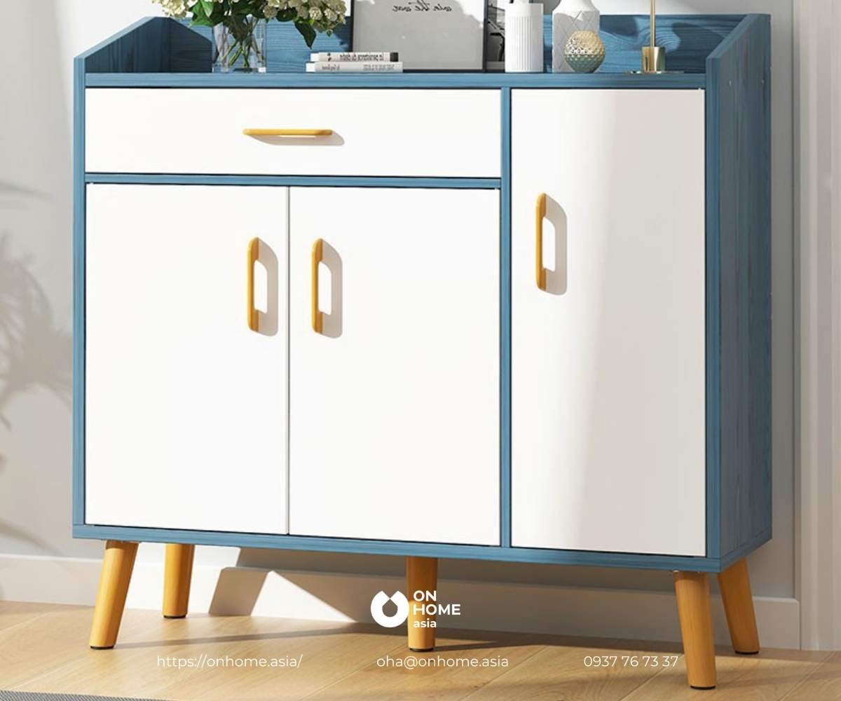 Tủ đựng giày dép bằng gỗ công nghiệp cao cấp