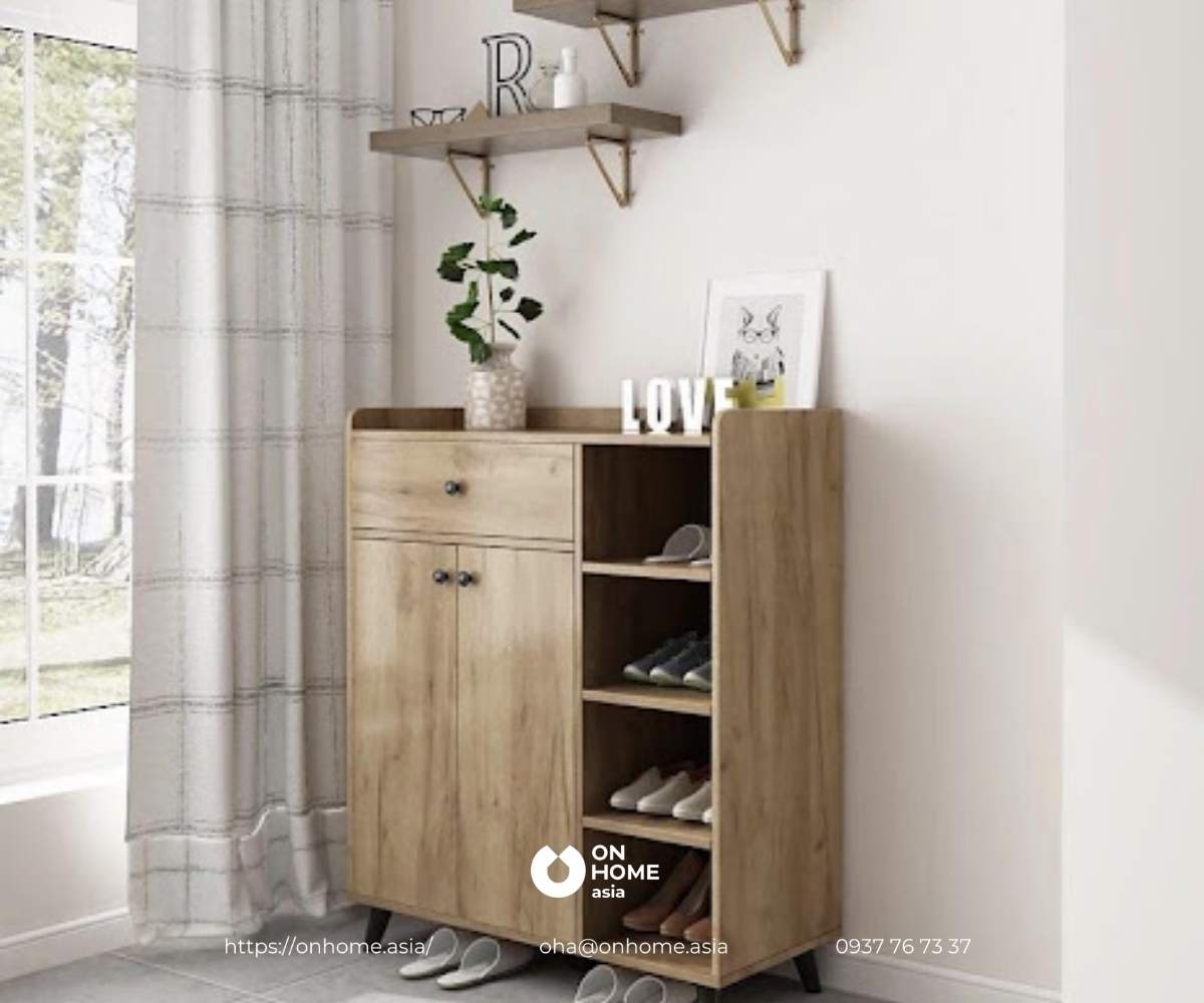Tủ gỗ để giày