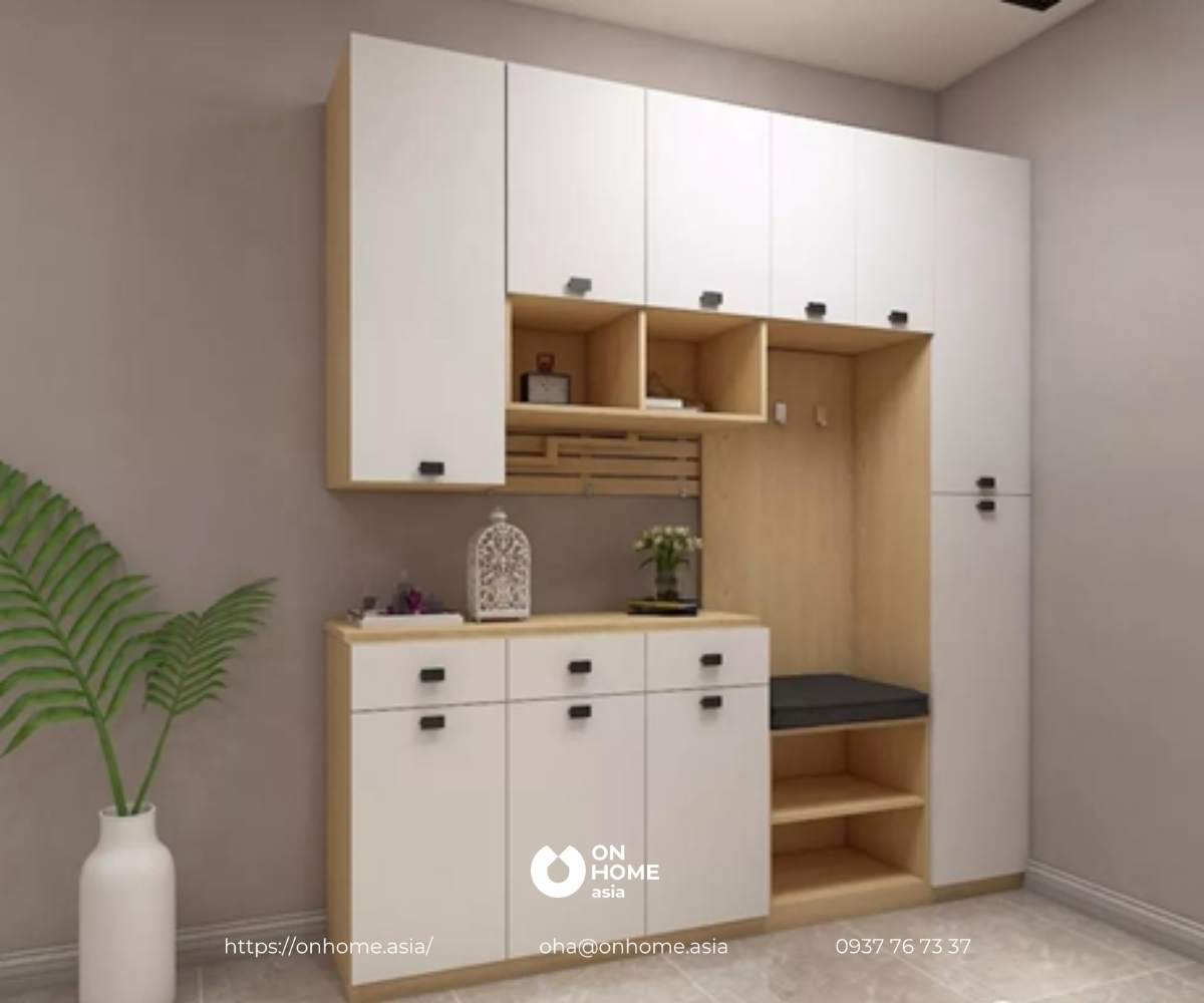 Tủ giày dép hiện đại