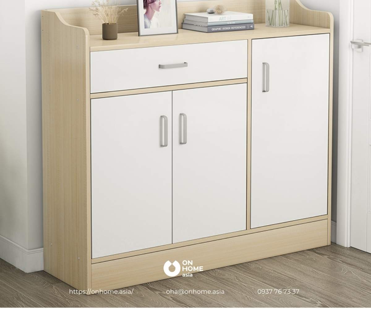Tủ giày dép bằng gỗ công nghiệp