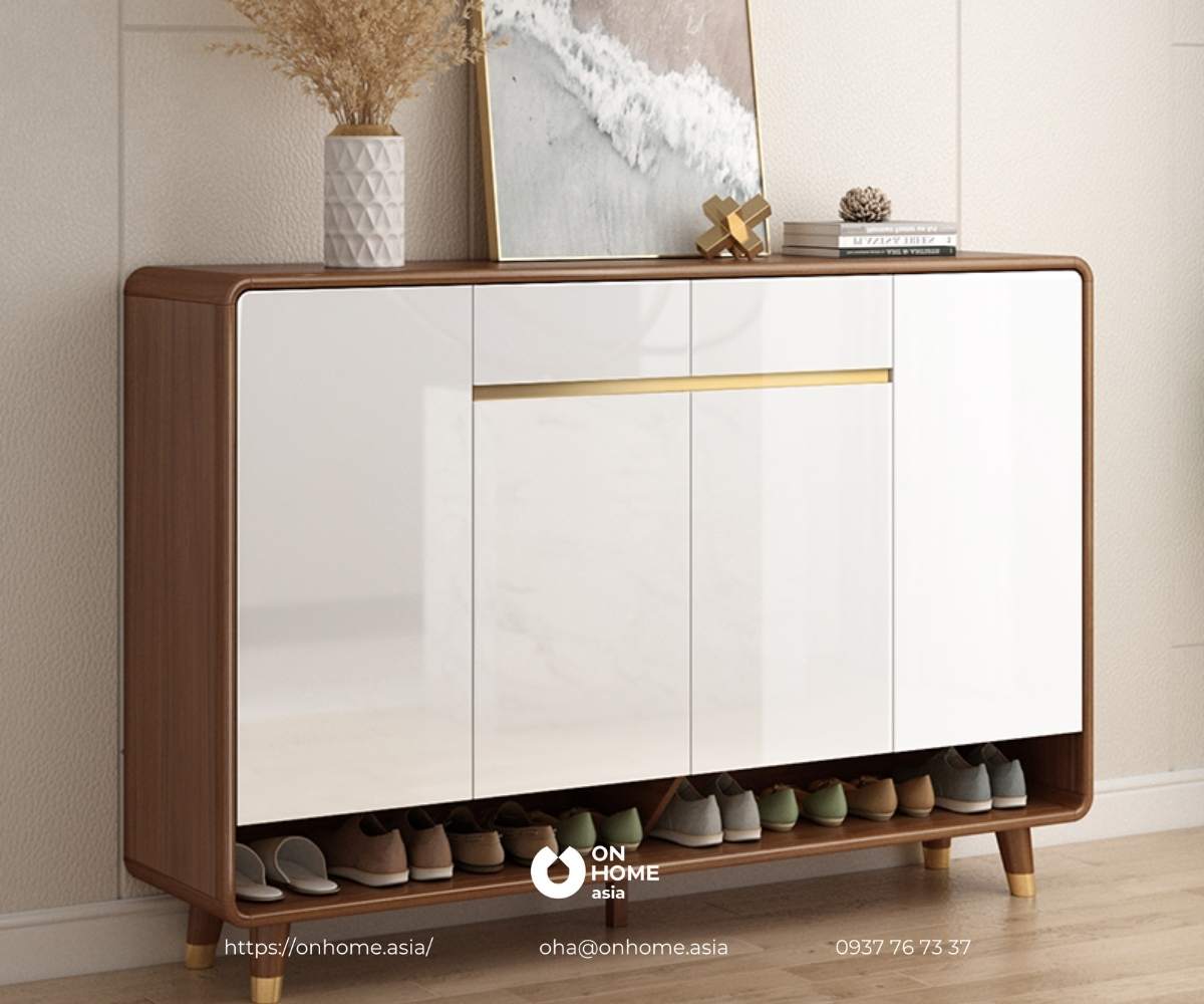 Tủ giày dép bằng gỗ công nghiệp