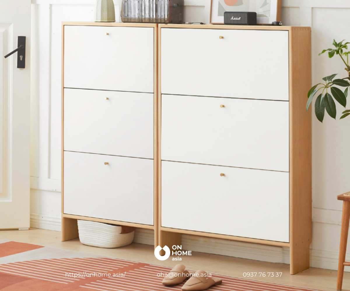 Tủ giày thông minh đẹp siêu mỏng