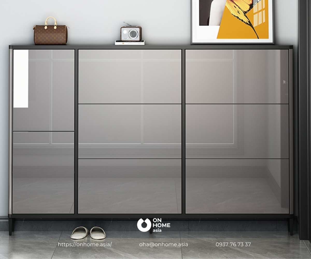 Tủ giày siêu mỏng hiện đại