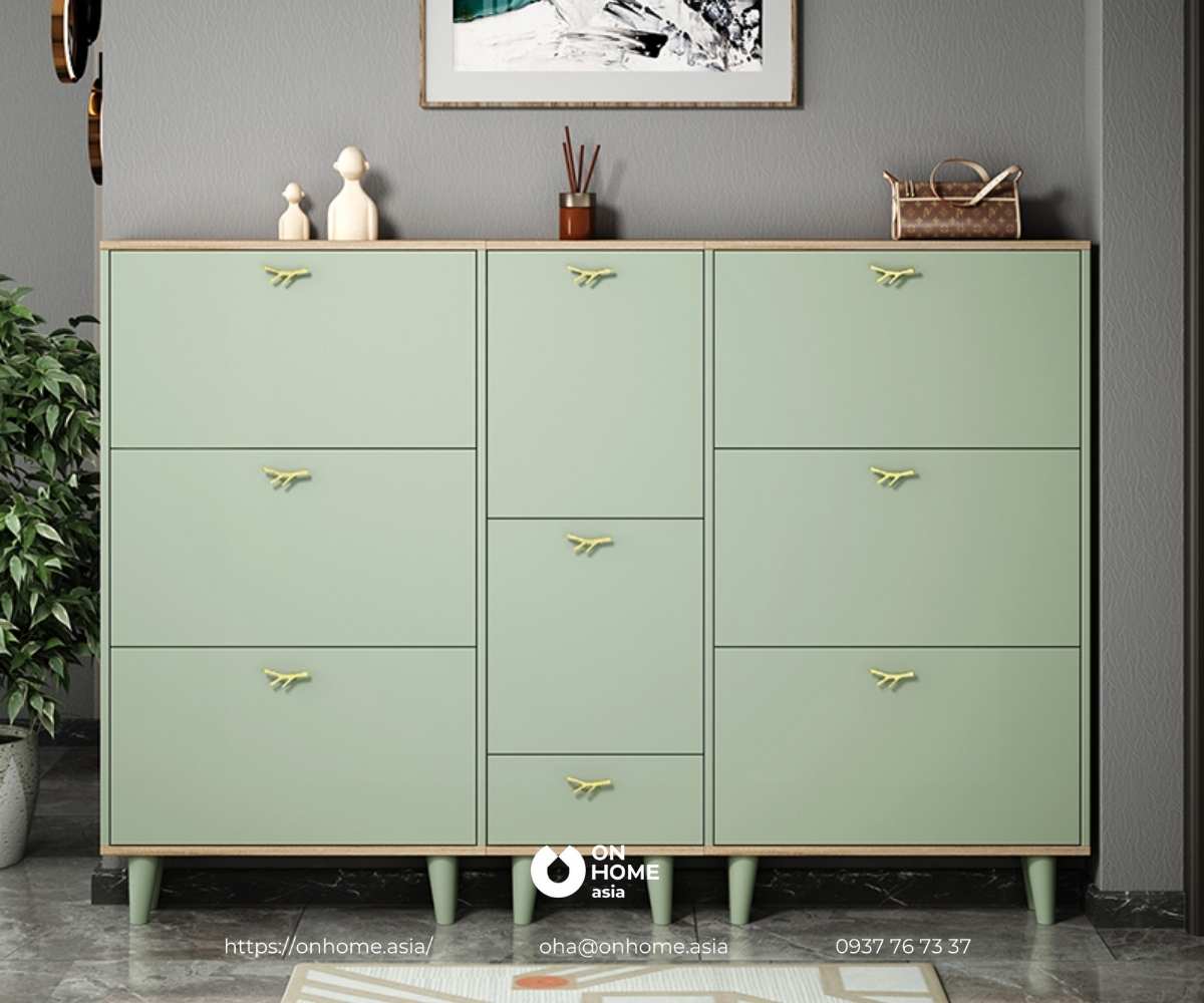 Tủ giầy thông minh giúp không gian sống đẹp hơn