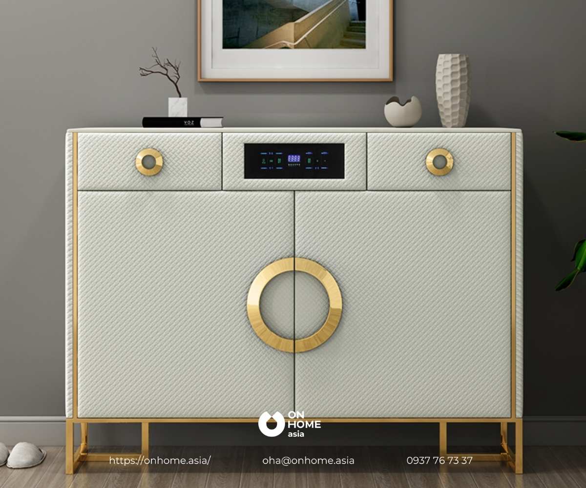 Tủ giày dép thông minh được tích hợp công nghệ hiện đại