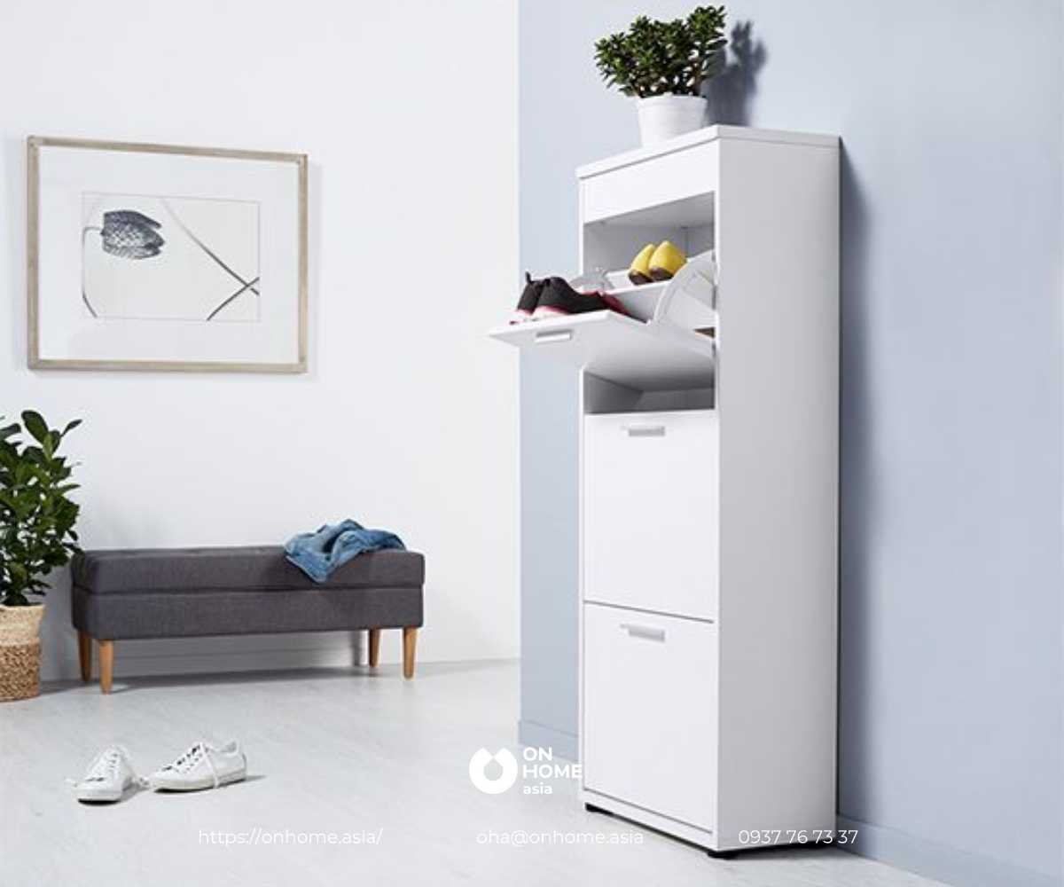 Tủ đựng giày thông minh 3 tầng