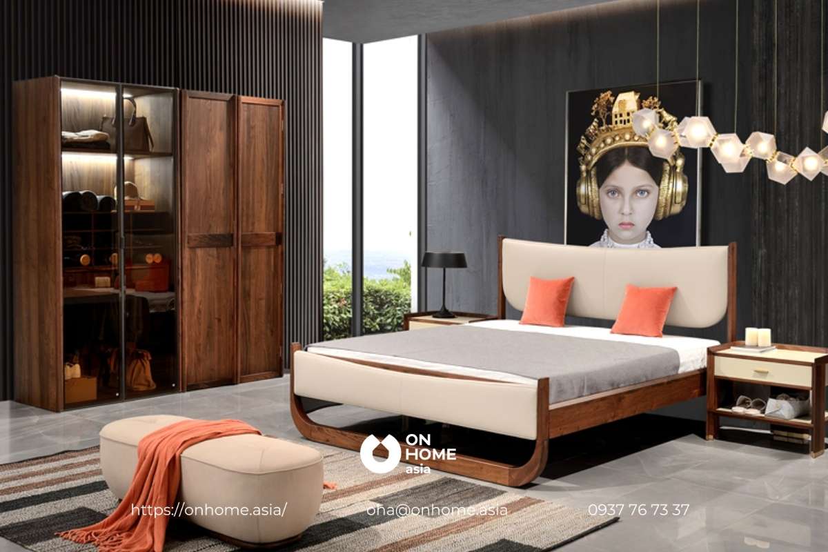 Chọn kiểu dáng tủ quần áo gỗ Óc Chó phù hợp.