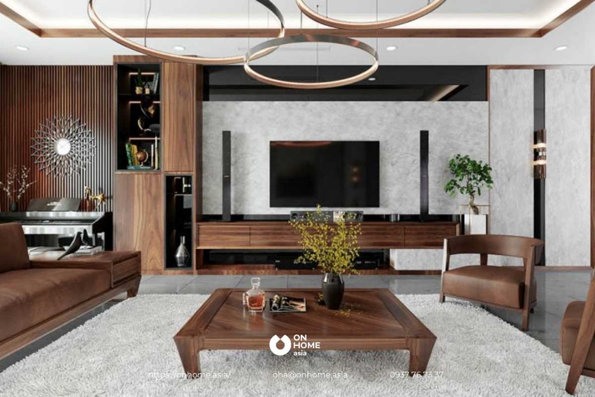 Tủ rượu gỗ Óc Chó