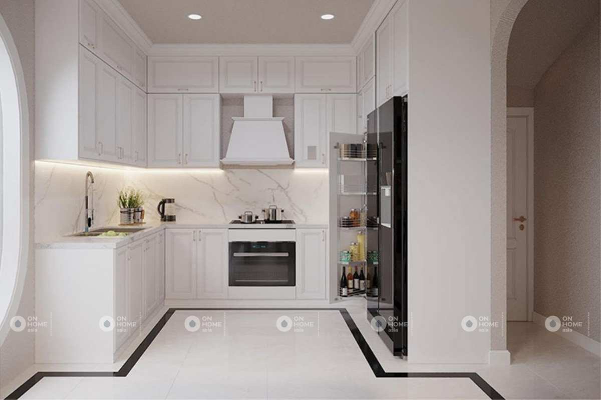 Nội thất phòng bếp nhà phố đẹp