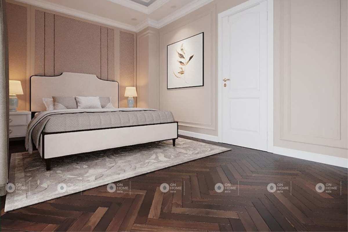 Phòng ngủ master nhà phố đẹp