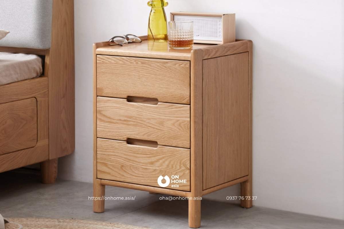 Tab đầu giường gỗ đẹp