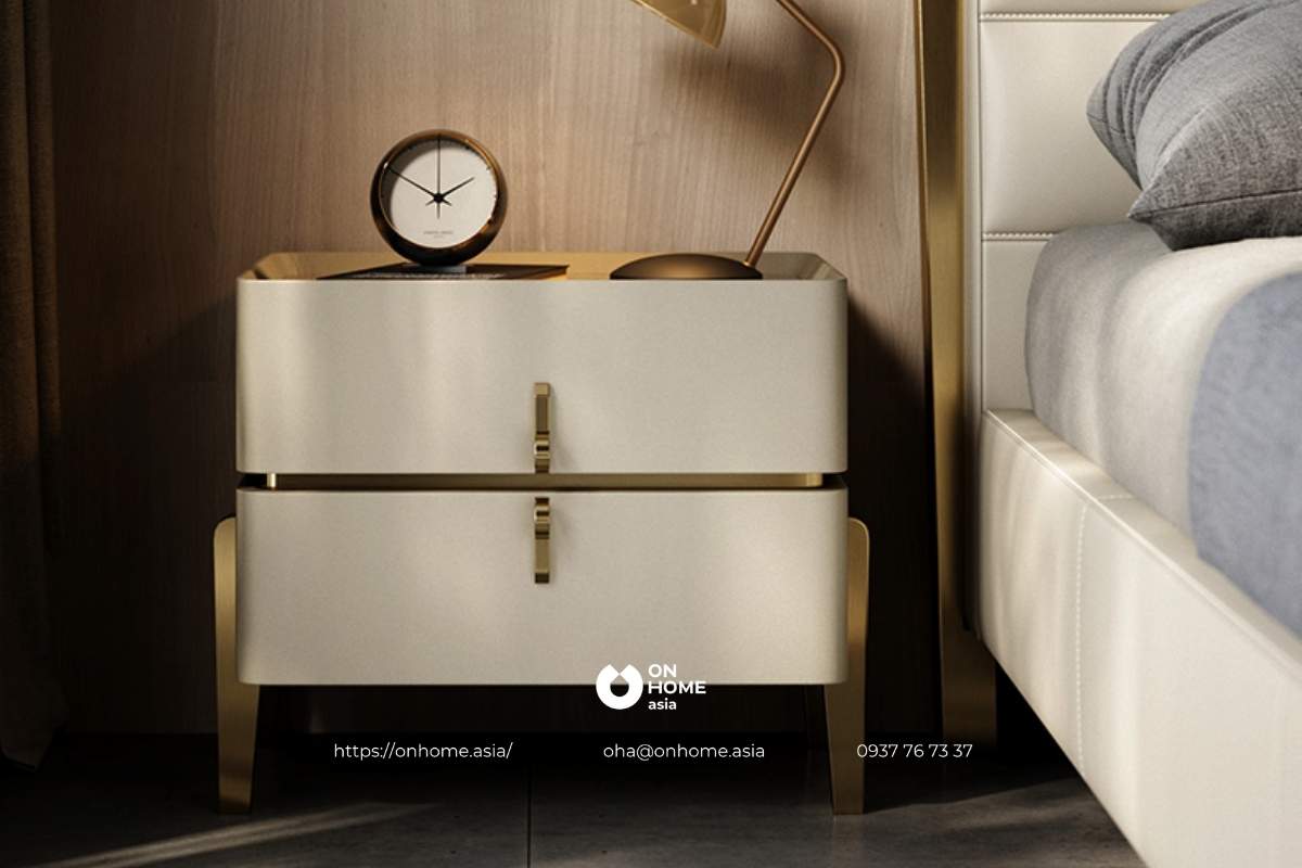 Tab đầu giường 2 tầng đẹp