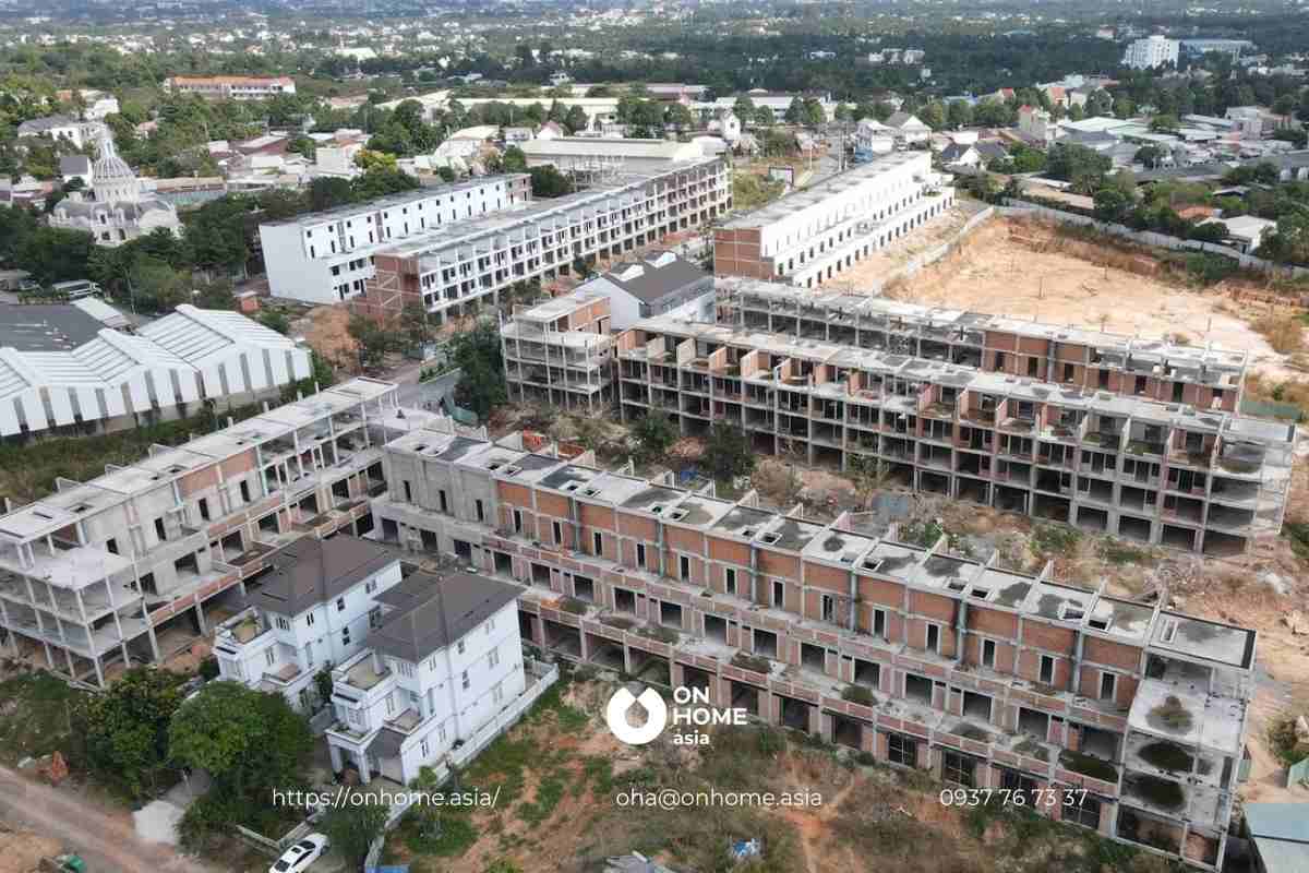 Cập nhật tiến độ xây dựng nhà phố Takara Residence