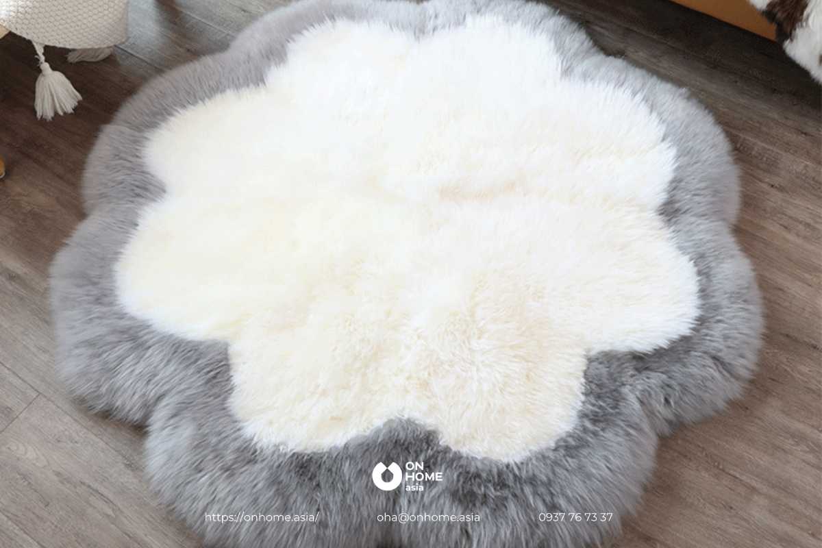 Thảm lông xù đẹp