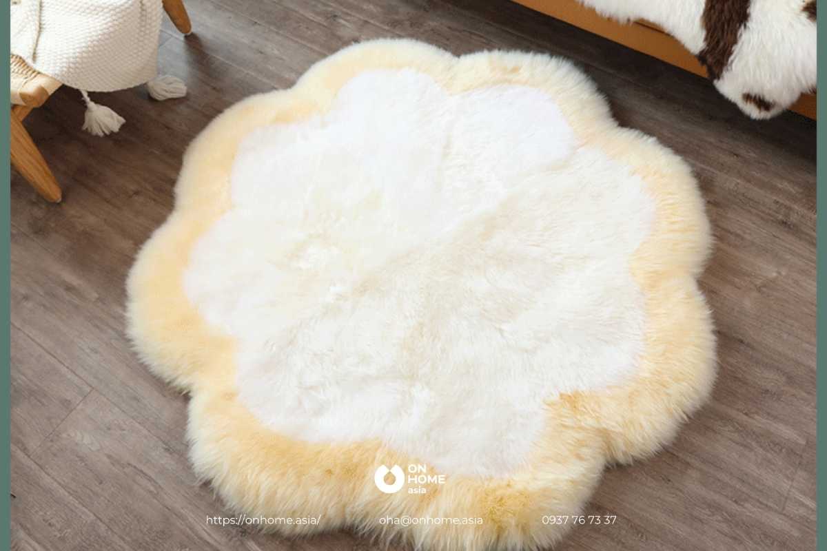 Thảm lông xù đẹp