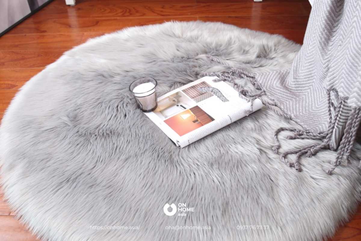 Thảm lông xù đẹp