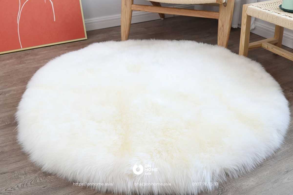Thảm lông xù đẹp
