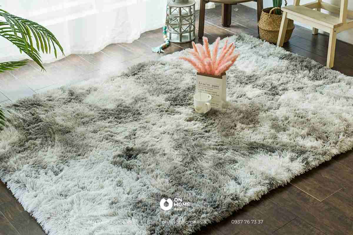 Thảm lông trải sàn đẹp nhất