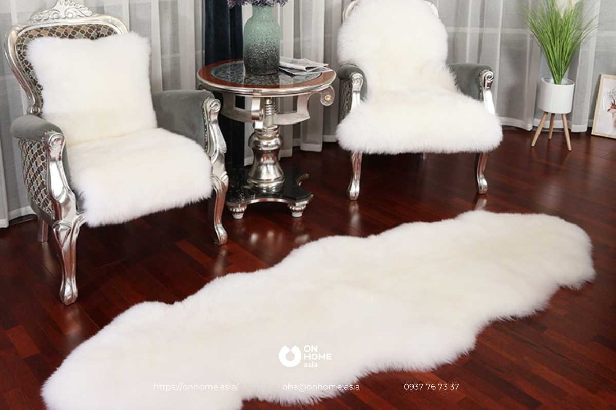 Thảm lông xù đẹp