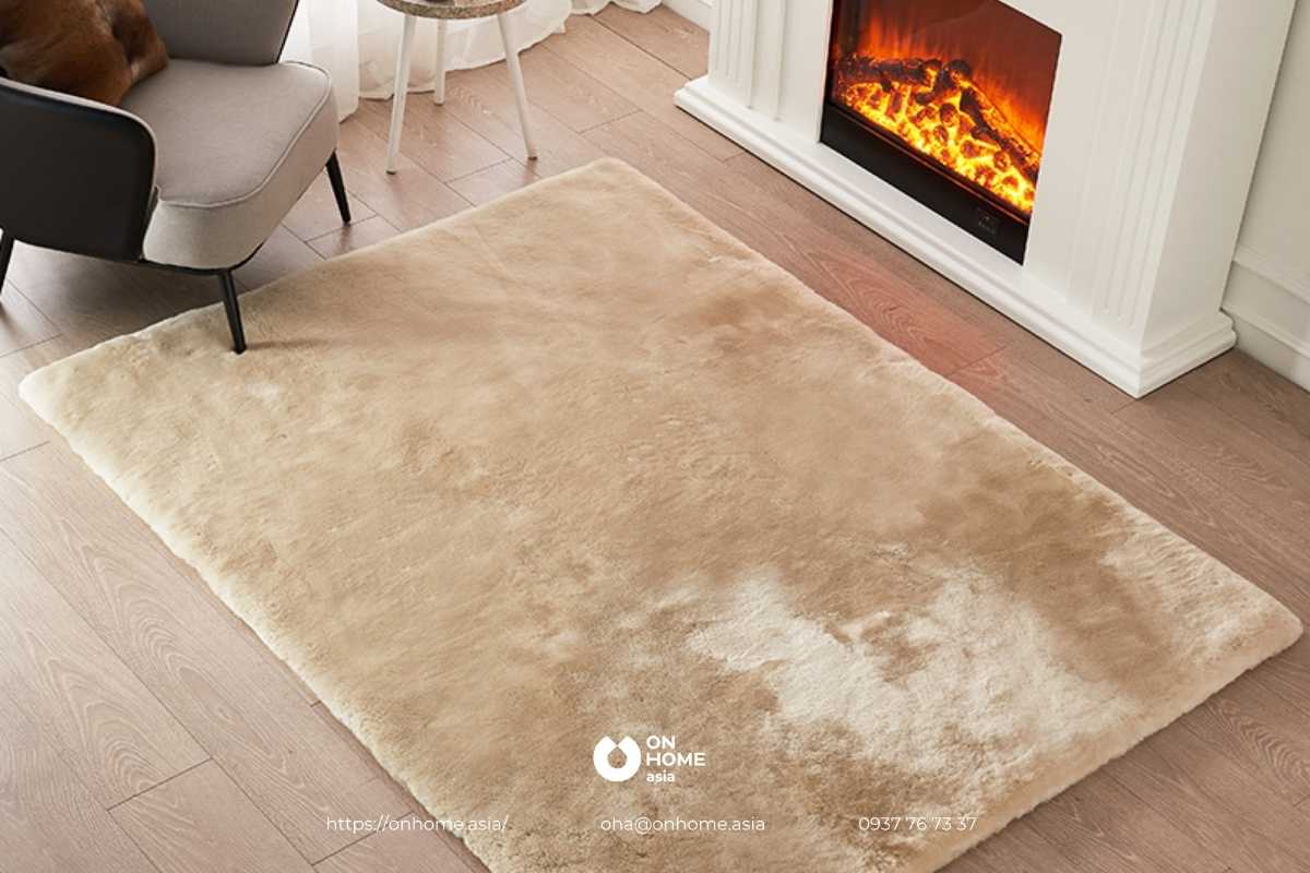 Thảm lông ngắn sang trọng
