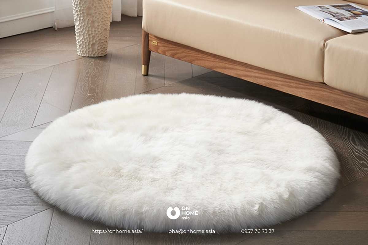 Thảm lông xù đẹp