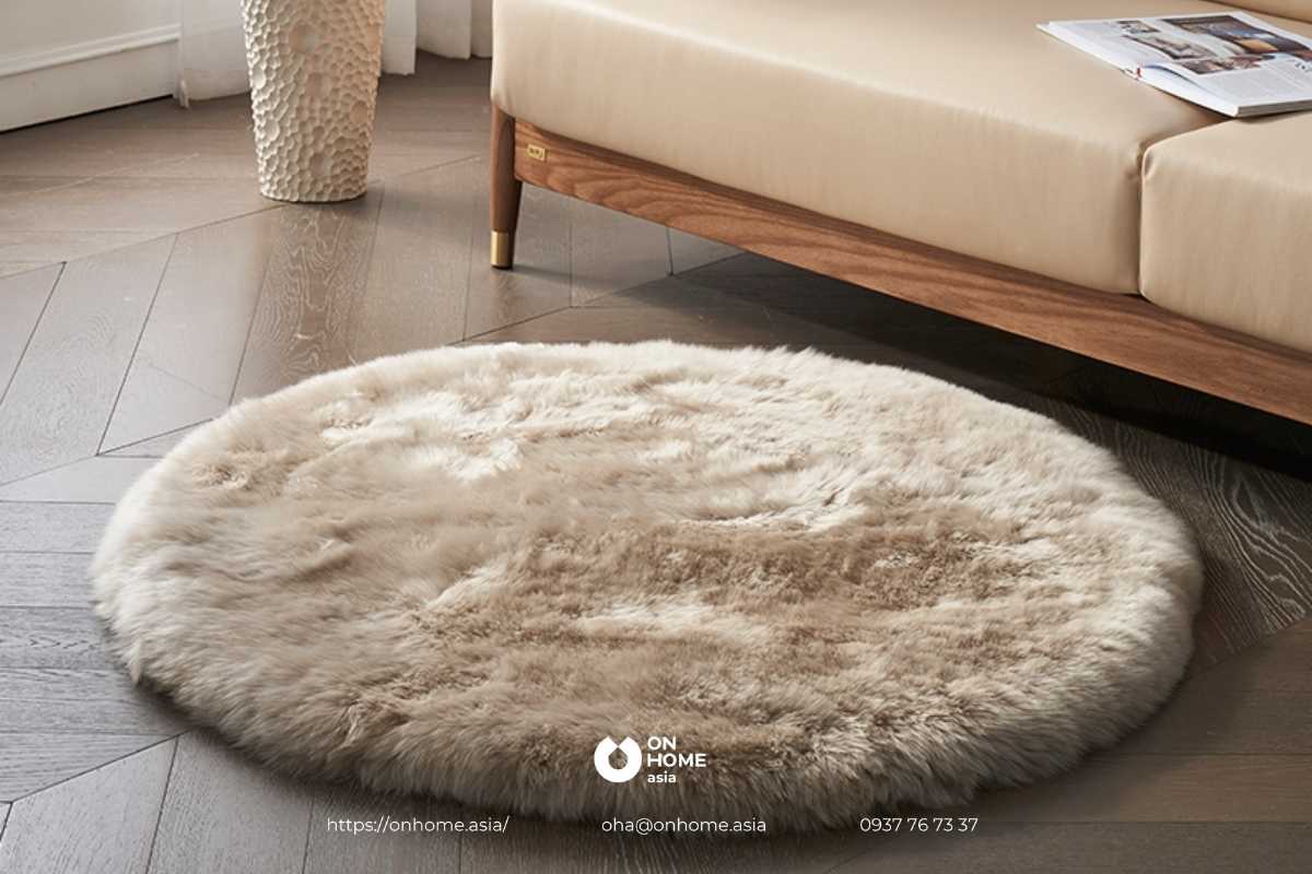Thảm lông xù đẹp