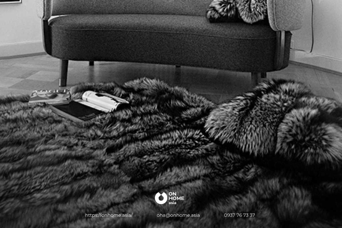 Thảm lông trải sàn đẹp nhất