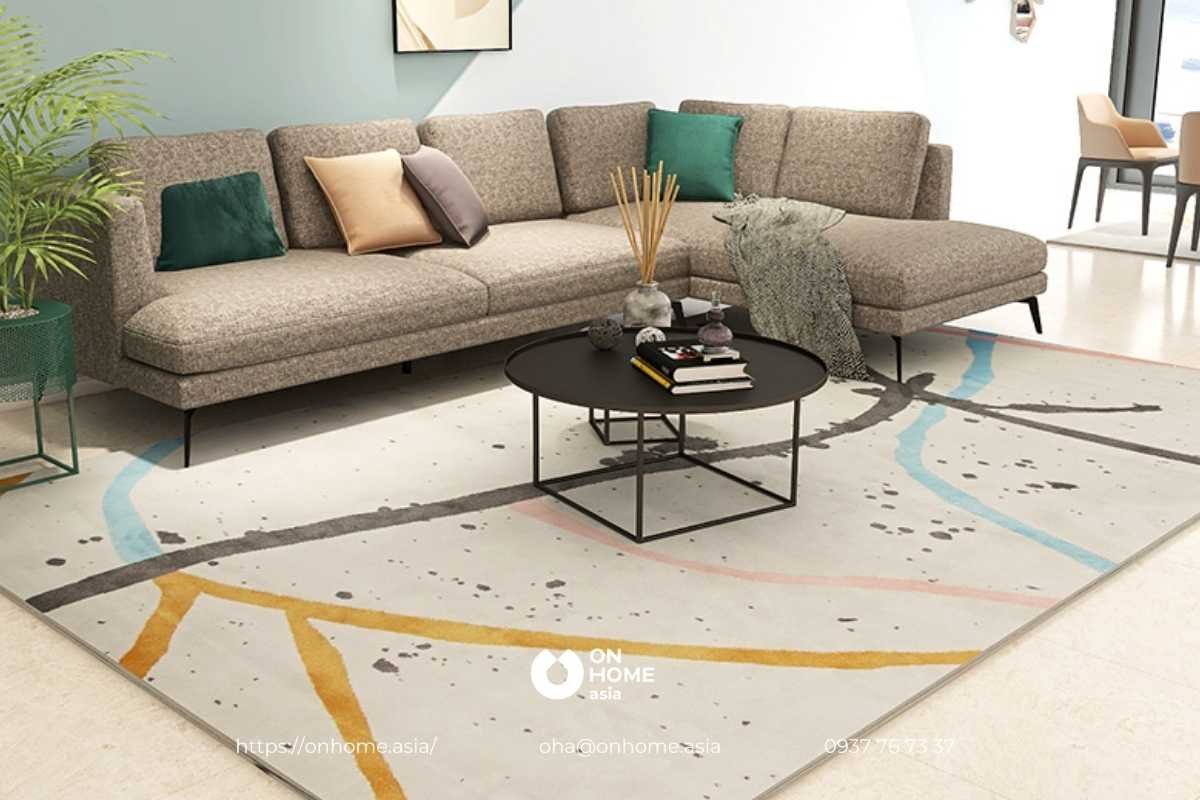 Thảm phòng khách đẹp