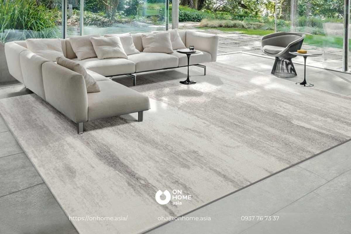 Thảm nỉ cao cấp trải sàn phòng khách