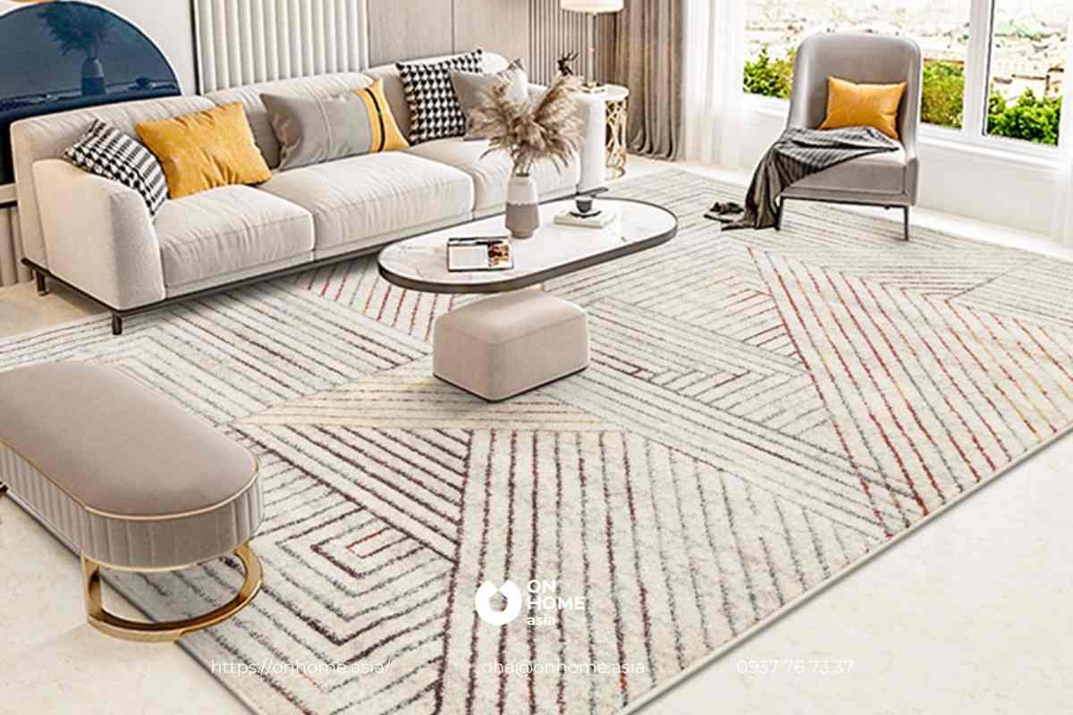 Thảm trải sàn phòng khách cao cấp&nbsp;