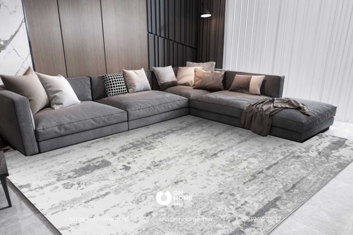 Thảm nỉ trải sàn phòng khách chất liệu cao cấp