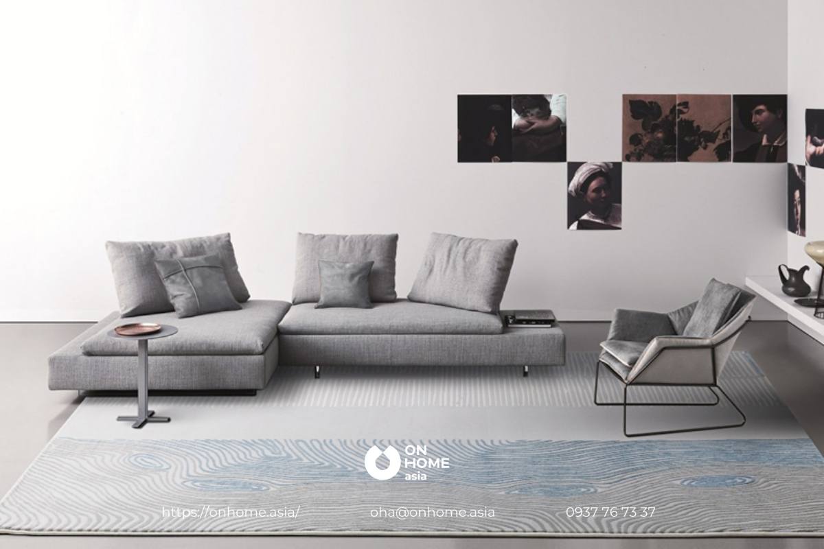 Thảm nỉ trải sàn phòng khách cao cấp