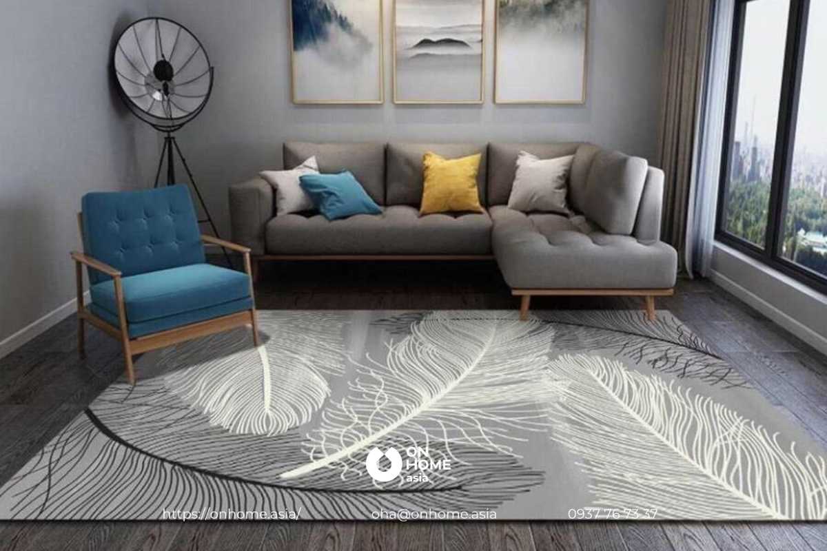 Thảm trải sàn 3D cao cấp nhập khẩu