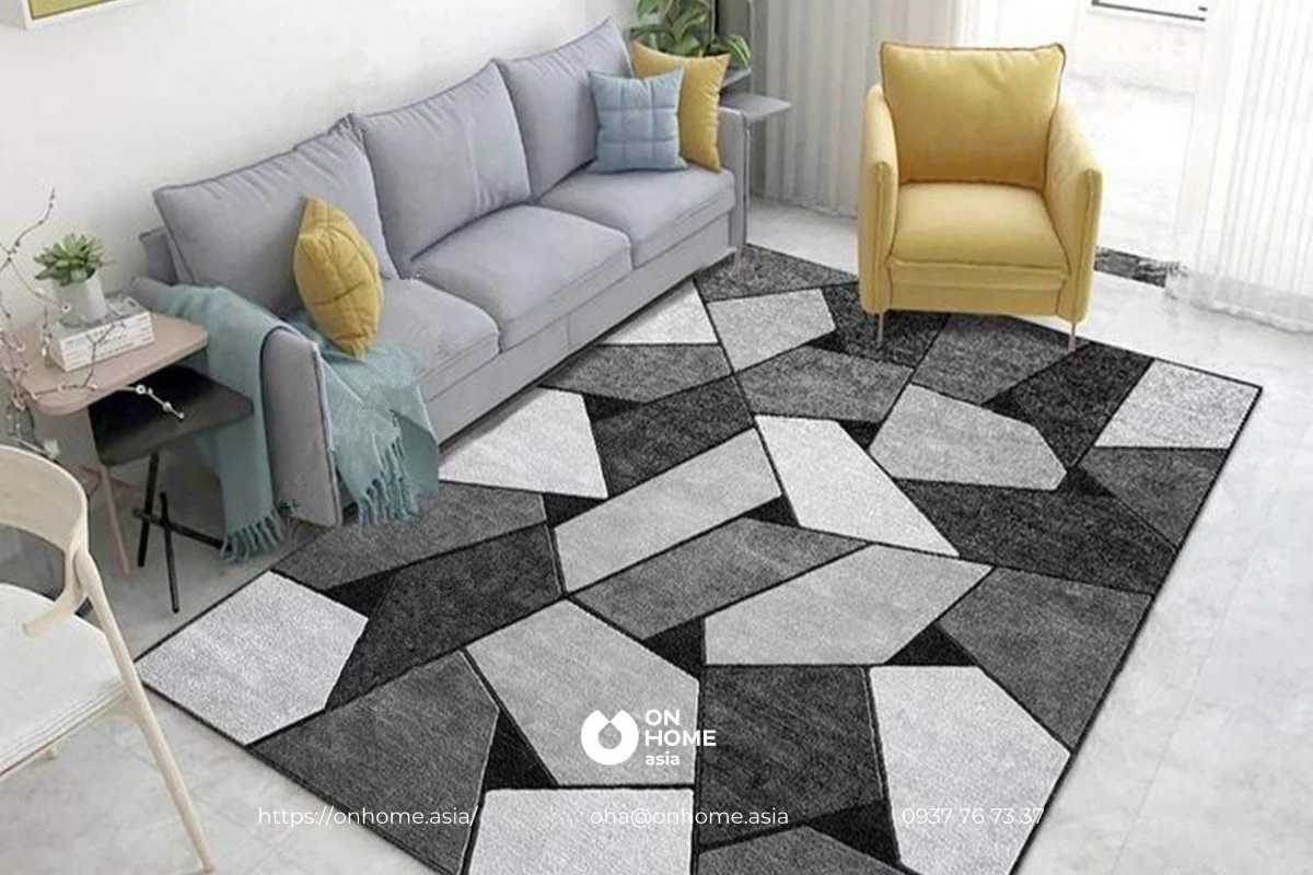 Thảm phòng khách 3D