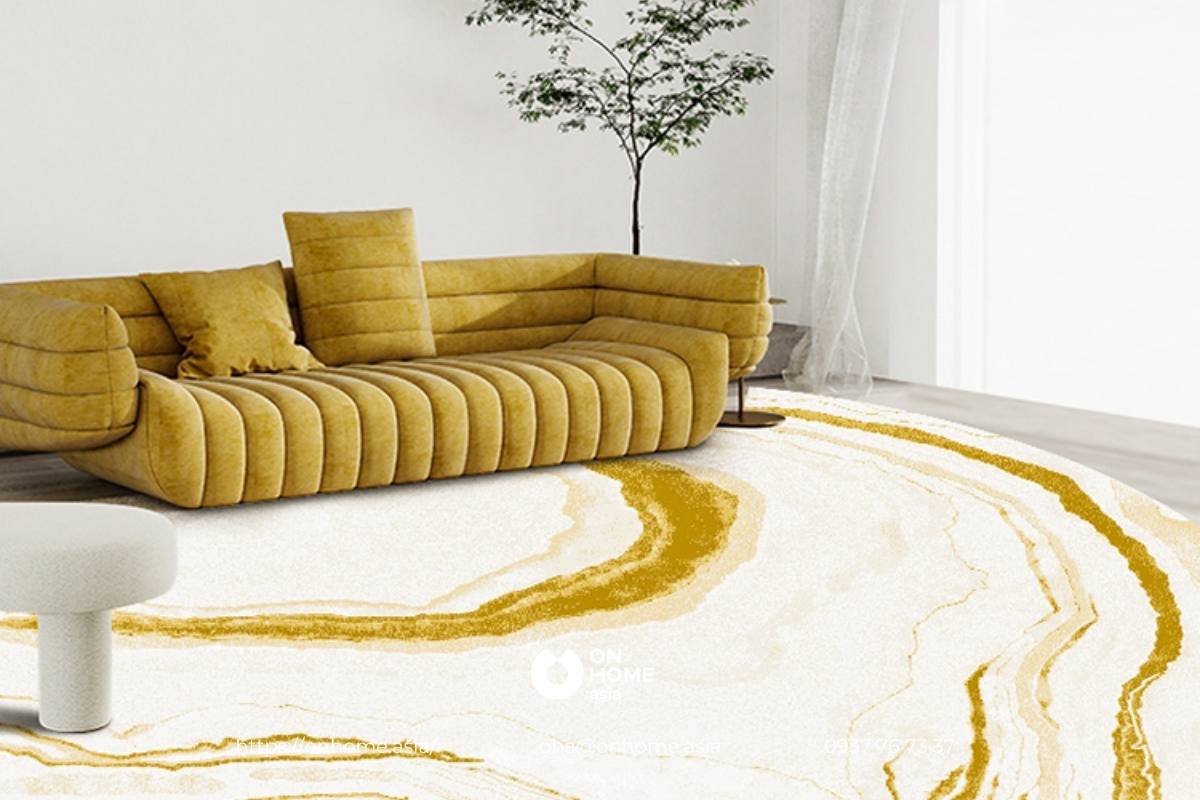 Thảm trải sàn phòng khách cao cấp