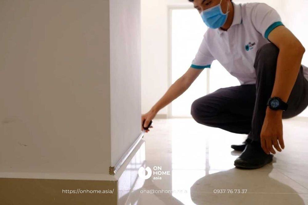 Khảo sát hiện trạng tại công trình 
