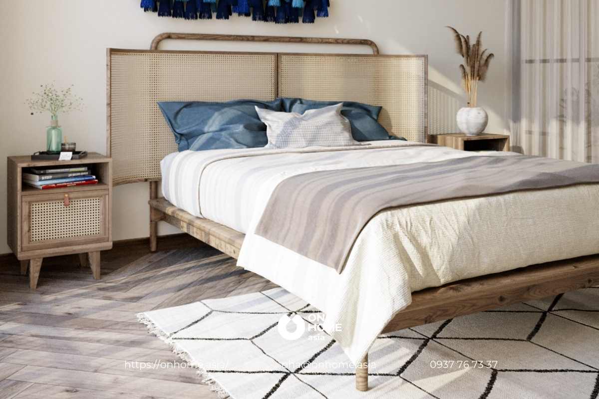 Phòng ngủ nhà phố phong cách Địa Trung Hải