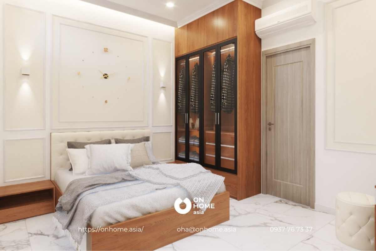 Nội thất phòng ngủ đơn giản, thanh lịch