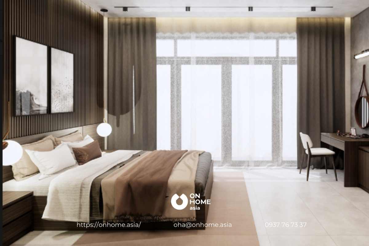 Nội thất phòng ngủ tinh tế, hiện đại