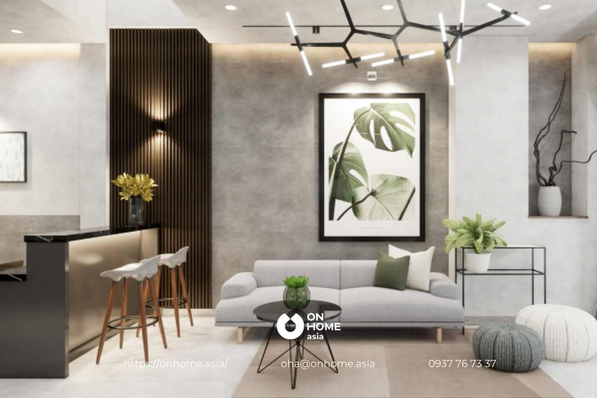 Thiết kế thi công nội thất nhà phố cuốn hút