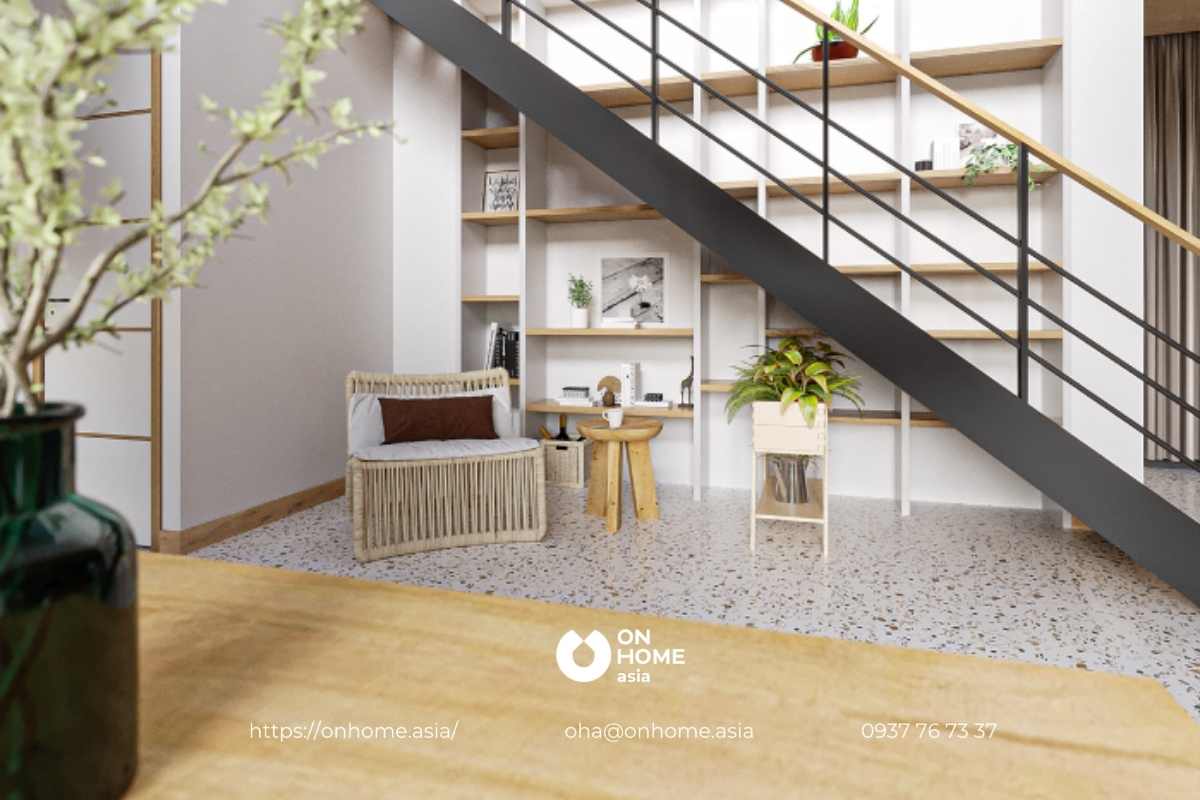 Thiết kế khu vực cầu thang đẹp