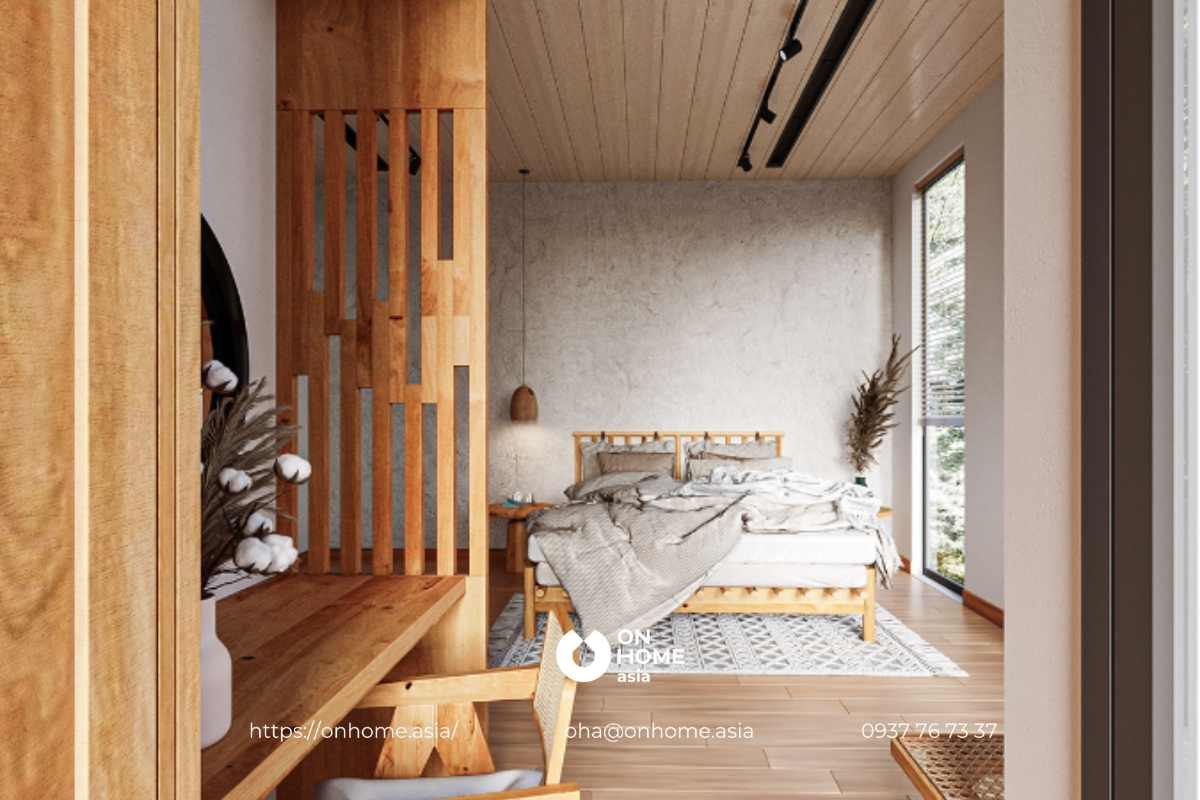 Thiết kế nội thất phòng ngủ đơn giản