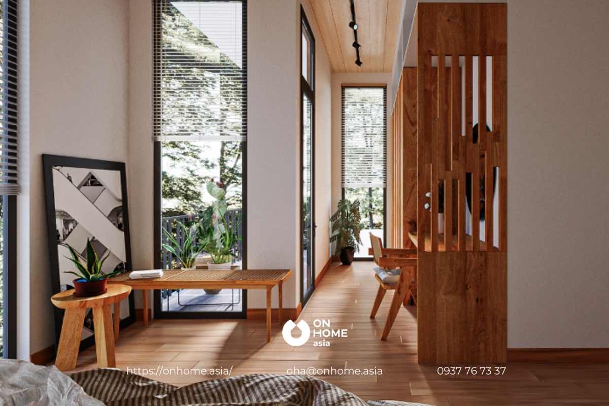 Thiết kế nội thất phòng ngủ đơn giản, đẹp mắt