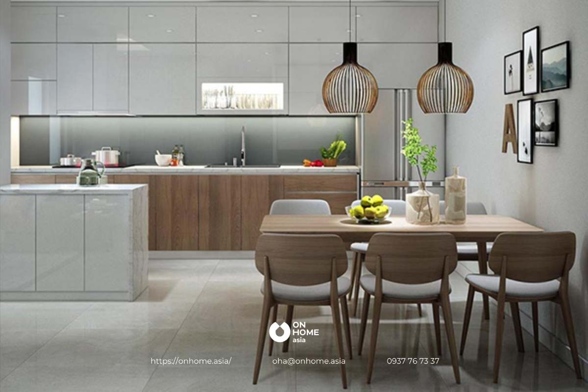 nội thất căn hộ 100m2 đẹp