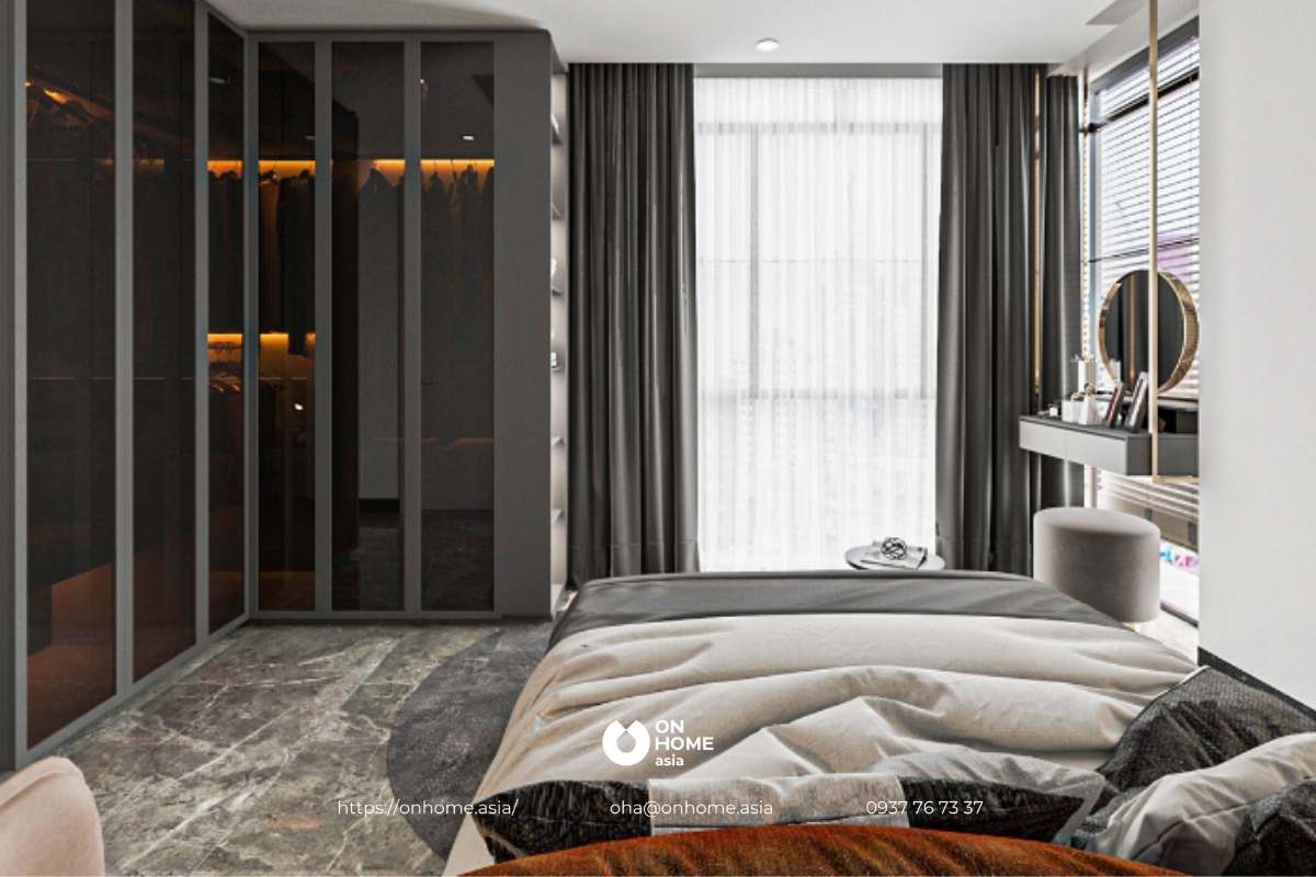 Thiết kế nội thất căn hộ 100m2 đẹp