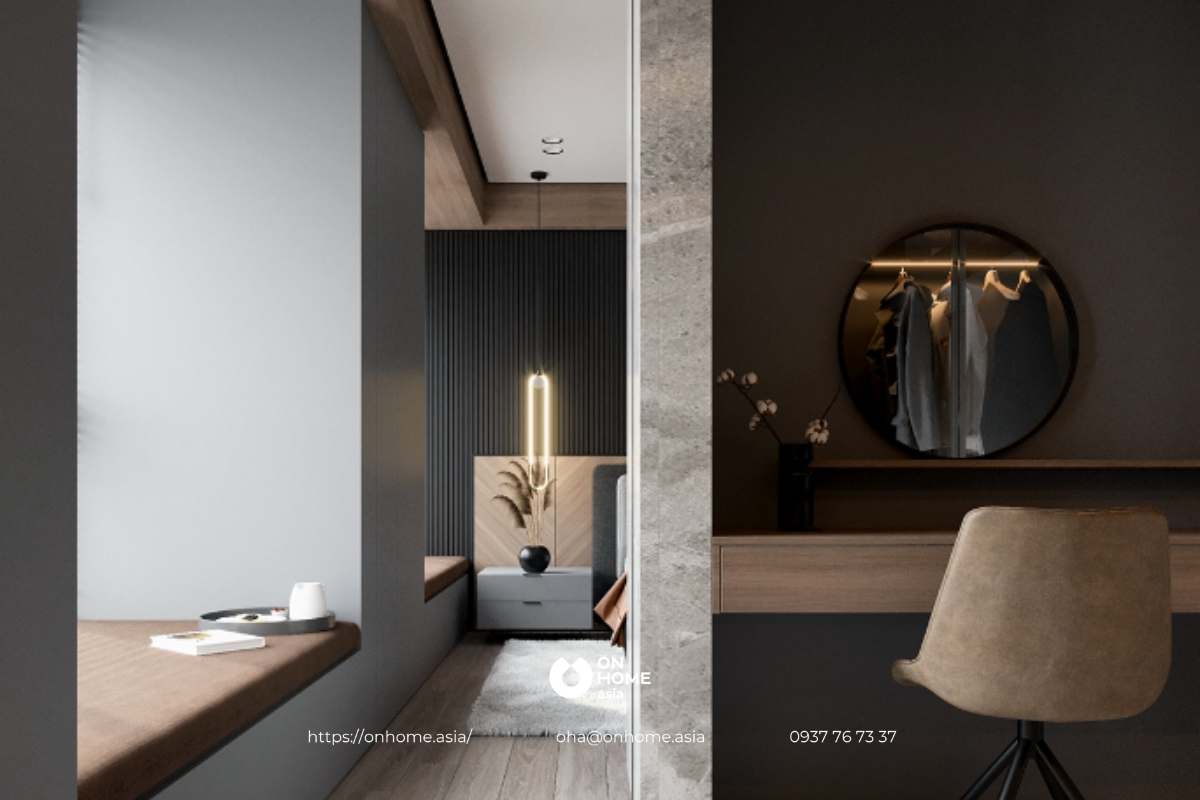 Phòng ngủ Master đầy đủ tiện nghi